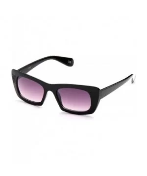 Oversize Butter Fly Fashion Sunglasses for Women UV Protection - Black - CE17YTZ8QRL $6.44 Oversized