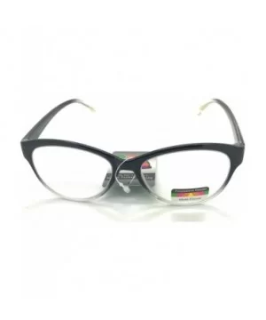 Cat Eye Multi 3 Focus Progressive Reading Glasses - Black Fade - CT18HW3TEHA $11.82 Cat Eye