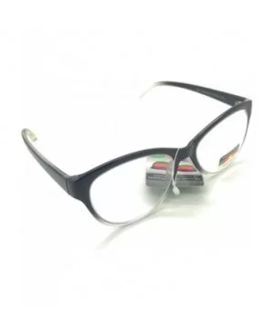 Cat Eye Multi 3 Focus Progressive Reading Glasses - Black Fade - CT18HW3TEHA $11.82 Cat Eye