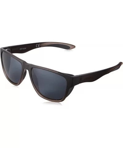 10224902.QTM Brose Smoke with Flash Sunglasses with Rubberized Crystal- Dark Grey/Light Grey/Silver - CZ1259OAQV5 $21.58 Sport