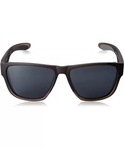 10224902.QTM Brose Smoke with Flash Sunglasses with Rubberized Crystal- Dark Grey/Light Grey/Silver - CZ1259OAQV5 $21.58 Sport