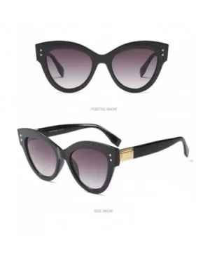 Fashion Vintage Big Frame Sunglasses Summer Retro Eyewear Sunglasses - A - C218TO6C6Q2 $8.34 Wrap