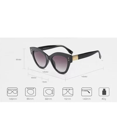 Fashion Vintage Big Frame Sunglasses Summer Retro Eyewear Sunglasses - A - C218TO6C6Q2 $8.34 Wrap