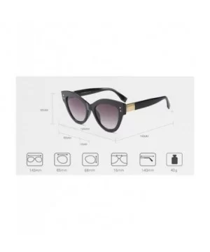 Fashion Vintage Big Frame Sunglasses Summer Retro Eyewear Sunglasses - A - C218TO6C6Q2 $8.34 Wrap