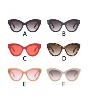 Fashion Vintage Big Frame Sunglasses Summer Retro Eyewear Sunglasses - A - C218TO6C6Q2 $8.34 Wrap