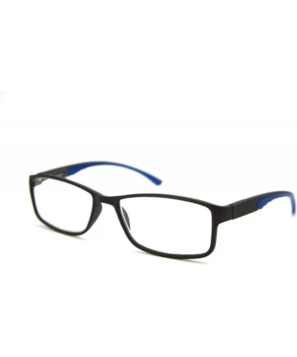 6904 SECOND GENERATION Semi-Rimless Flexie Reading Glasses NEW - Z1 Full Rim / Blue - CC18ES4OE62 $13.39 Rimless