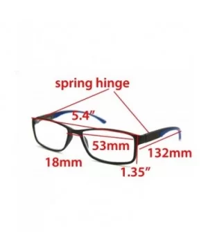 6904 SECOND GENERATION Semi-Rimless Flexie Reading Glasses NEW - Z1 Full Rim / Blue - CC18ES4OE62 $13.39 Rimless