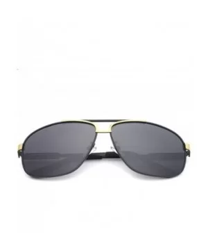 Polarized Sunglasses Man Cool Sun Glasses Men UV400 Y9754 C1BOX - Y9754 C2box - CK18XE99NSR $15.09 Aviator