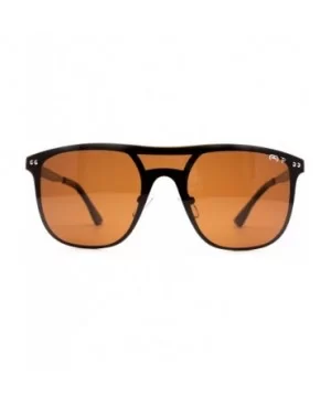 p684 Trendy Square Polarized - for Womens-Mens 100% UV PROTECTION - Brown-brown - CZ192TG0SGD $19.78 Square