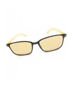 Computer Reading Glasses Reduce Eyestrain-Anti Blue Rays-UV Protection - Yellow - CS18NNK69TX $11.69 Wayfarer