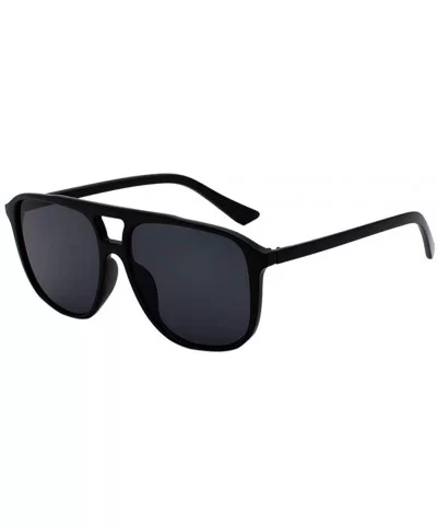 Clearance!!! Polarized Sunglasses Women Men Retro Sunglasses Full Frame sunglasses Round Mirrored Lens - Black - CW18U90LEE2 ...