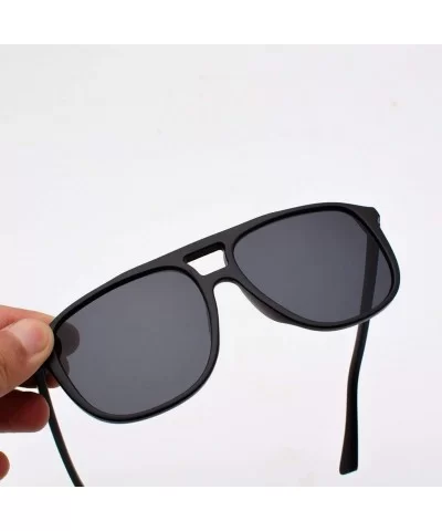 Clearance!!! Polarized Sunglasses Women Men Retro Sunglasses Full Frame sunglasses Round Mirrored Lens - Black - CW18U90LEE2 ...