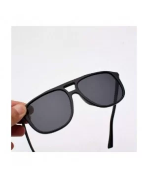 Clearance!!! Polarized Sunglasses Women Men Retro Sunglasses Full Frame sunglasses Round Mirrored Lens - Black - CW18U90LEE2 ...