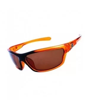 Nitrogen Polarized Sunglasses Mens Sport Running Fishing Golfing Driving Glasses - Orange - C91987C39Q2 $13.46 Rectangular