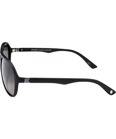 Polarized Sunglasses Aviator for Women Men - LP10501 - Matte Black / Grey Gradient Lens - C4182H6Q0UN $13.73 Aviator