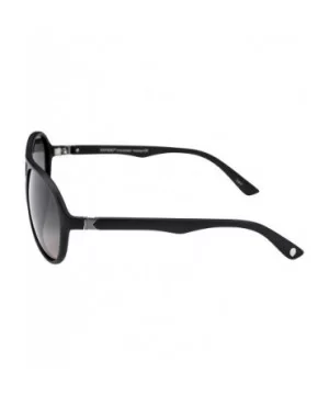 Polarized Sunglasses Aviator for Women Men - LP10501 - Matte Black / Grey Gradient Lens - C4182H6Q0UN $13.73 Aviator