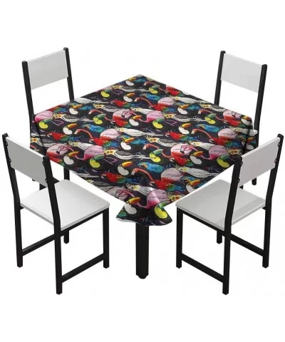 Anti Wrinkle Tablecloth Sunglasses Artwork Room Square Tablecloth - Color10 - C1197RDGCMS $22.64 Square