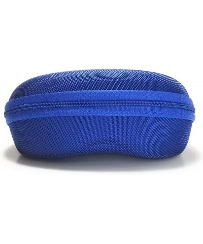 Sunglass Cases for Sports Size Sunglasses and Safety Glasses that are Affordable. - Blue Blue - CF18NRULQAD $5.67 Aviator