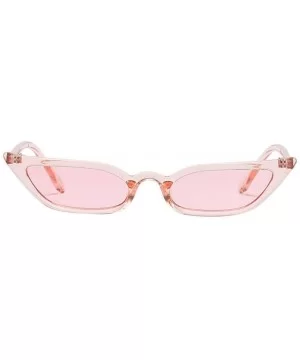 Sunglasses Vintage Protection Eyeglasses - Pink - CM199SD595N $4.58 Cat Eye