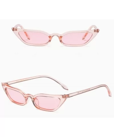 Sunglasses Vintage Protection Eyeglasses - Pink - CM199SD595N $4.58 Cat Eye