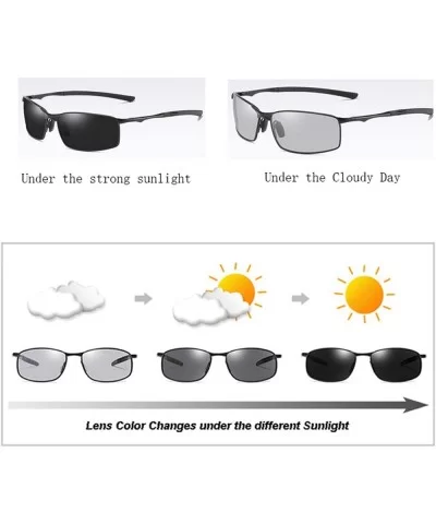 Polarized Pochromic Sunglasses Men Transition Lens Driving Glasses Driver Safty Goggles Oculos Gafas De Sol - CU199C74IMX $20...