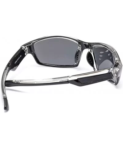 Men Women Night Vision Driving Polarized Sunglasses Sun Glasses Square Sport Mirror Shades UV400 - CT199L9USW2 $9.05 Sport