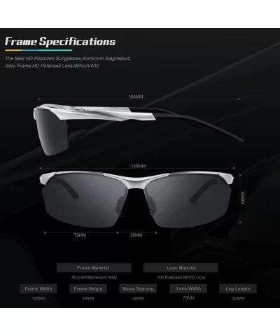 Polarized Sports Sunglasses for Men Women Cycling Running Driving Fishing Golf Baseball Glasses EMS-TR90 Frame - C717YO749GQ ...