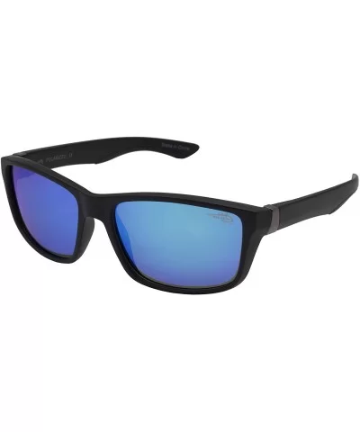 Men's Sanibel Polarized Wayfarer Sunglasses - Matte Black - CT18MCMQ84I $20.82 Square