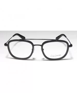 Yy1026 Mens/Womens Designer Full-rim Eyeglasses/Eyeglass Frame - Black - CZ198D48TYX $37.32 Aviator