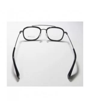 Yy1026 Mens/Womens Designer Full-rim Eyeglasses/Eyeglass Frame - Black - CZ198D48TYX $37.32 Aviator