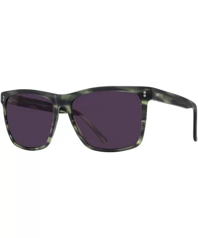 Neil Sunglasses (Matte Green Stripe/Grey) - C818XKWNIA7 $33.65 Square