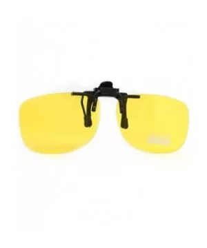 Spectacle Frame Polarized Sunglasses Clips Driving Night Vision Glasses Clips Can Flip for Prescription Glasses - CH18NX5XIRU...