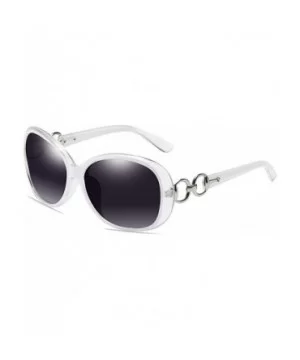 Women Polarized Sunglasses Retro Eyewear Butterfly Eyewear - White - C818HE4U2UY $8.77 Butterfly