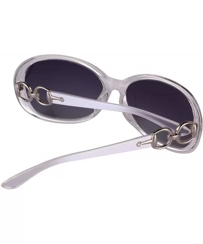 Women Polarized Sunglasses Retro Eyewear Butterfly Eyewear - White - C818HE4U2UY $8.77 Butterfly