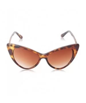 Super Cateyes Vintage Inspired Fashion Mod Chic High Pointed Cat-Eye Sunglasses - Dark Tortoise - CA118DNQCDH $7.62 Cat Eye