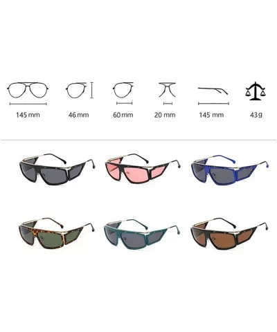 New Retro Oversized Square Sunglasses Women Vintage Brand Black Big Driving Windproof Sun Glasses Female - C0192ZXZD83 $10.34...