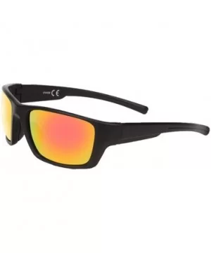 Sport Sunglasses Fashion Polarized Sunglasses Outdoor Riding Glasses Sports Sunglasses Adult - Black&red - CV18UKZHZ4K $4.76 ...