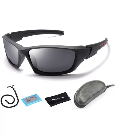 Fishing Glasses Polarized Protection Sunglasses - C01 With Box - CZ1962OIUKX $13.31 Square