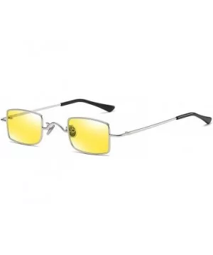 New Retro Classic Small Square Sunglasses Men Sun Glasses Women Vintage Metal Frame Lens Eyewear UV400 - 8 - C6198ZYW0RT $39....