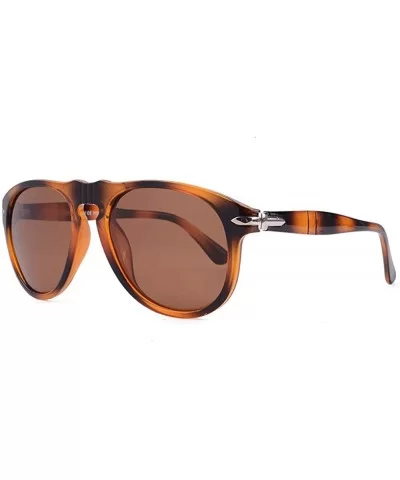 Retro oval Classic sunglasses for men and women 007 sunglasses oversized UV400 prection - 2 - CZ194CHNACH $9.67 Oversized