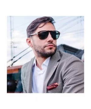 Retro oval Classic sunglasses for men and women 007 sunglasses oversized UV400 prection - 2 - CZ194CHNACH $9.67 Oversized