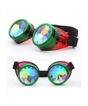 Fashion Creative Hippie Colorful Glasses Rave Festival Party EDM Sunglasses Diffracted Lens - Multicolor B - CP18RH3NKOE $11....