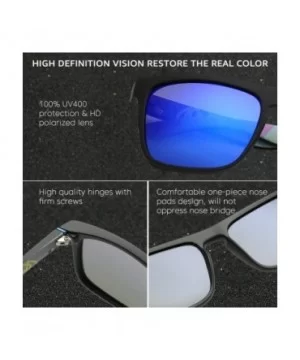 Retro Polarized Sunglasses for Men and Women Classic Vintage Square Sun Glasses UV400 Protection - CD196WT02XO $21.22 Rectang...