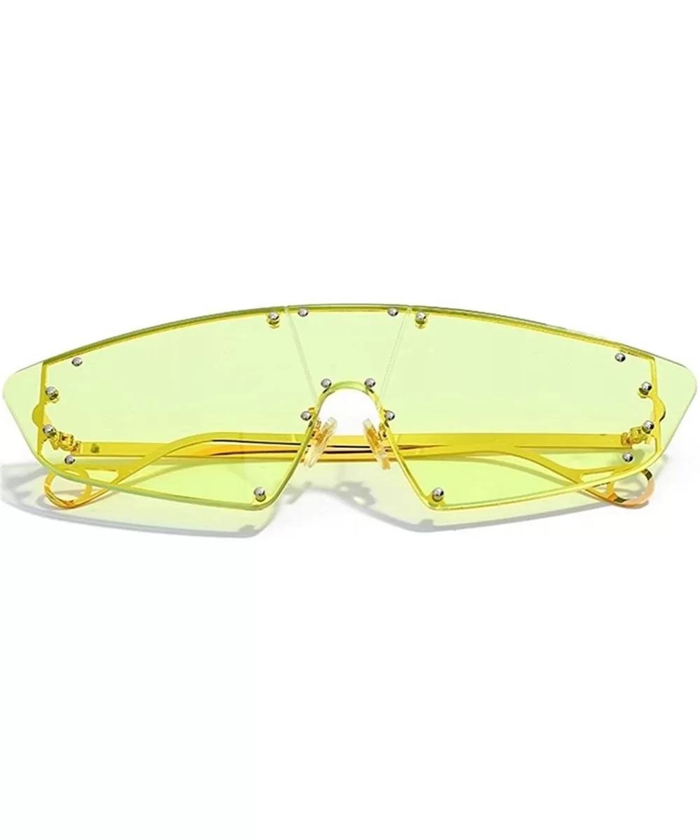 Vintage Sunglasses Rimless Glasses Designer - CU198ET29UO $19.48 Rimless