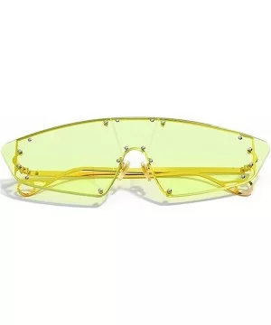 Vintage Sunglasses Rimless Glasses Designer - CU198ET29UO $19.48 Rimless