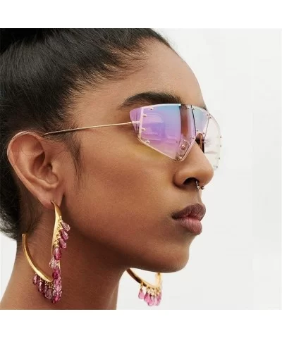 Vintage Sunglasses Rimless Glasses Designer - CU198ET29UO $19.48 Rimless