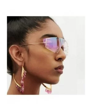 Vintage Sunglasses Rimless Glasses Designer - CU198ET29UO $19.48 Rimless