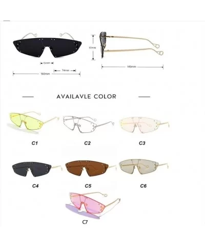 Vintage Sunglasses Rimless Glasses Designer - CU198ET29UO $19.48 Rimless