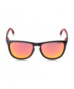 5050/S Sunglasses CA5050S-0BLX-UZ-5618 - Bkrt Crystal Red Frame- Red Mirror Lenses- Lens - CA18QO6L75O $27.88 Sport