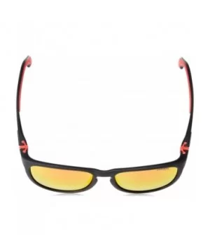 5050/S Sunglasses CA5050S-0BLX-UZ-5618 - Bkrt Crystal Red Frame- Red Mirror Lenses- Lens - CA18QO6L75O $27.88 Sport